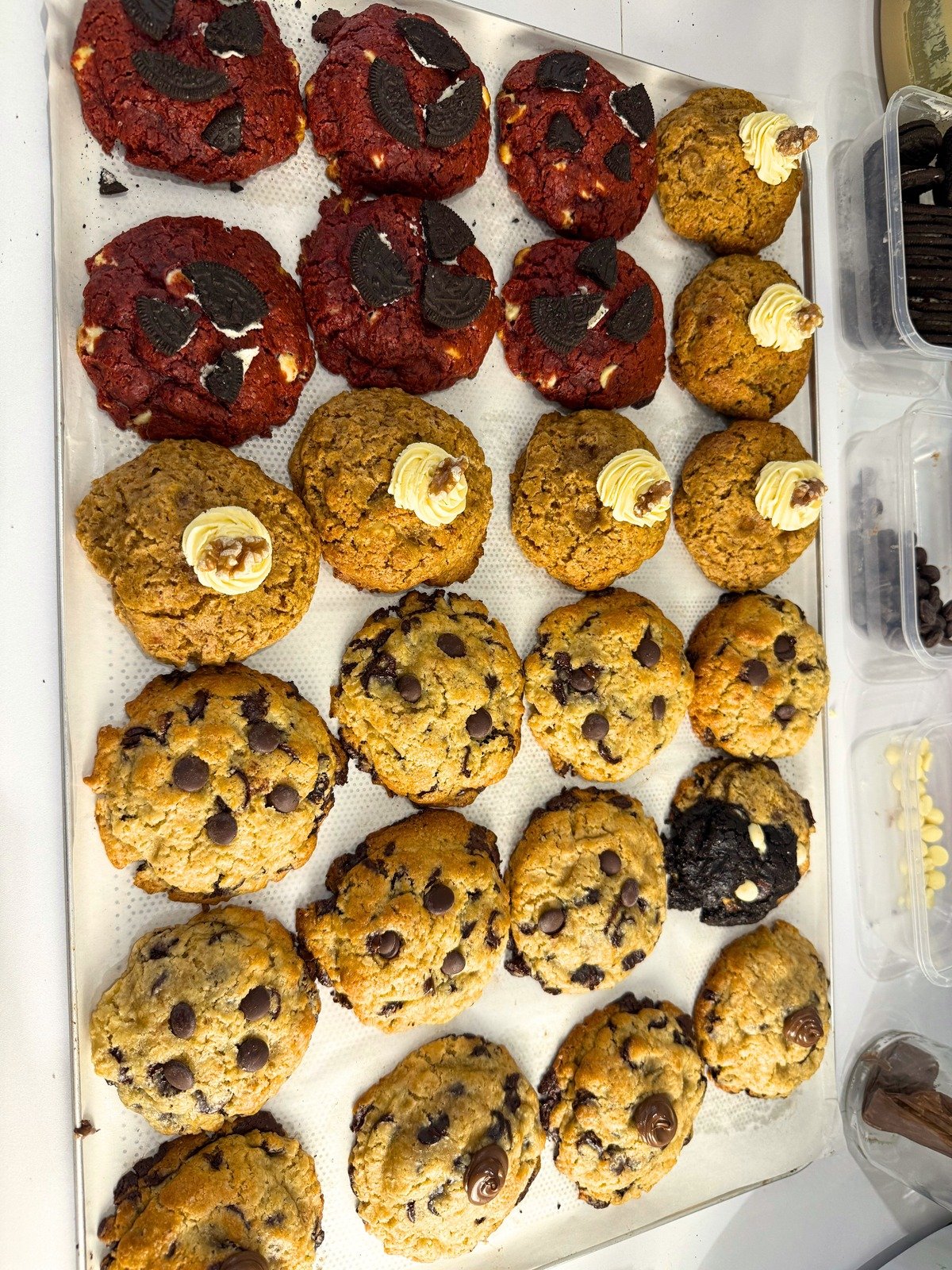 Assortment of cookies